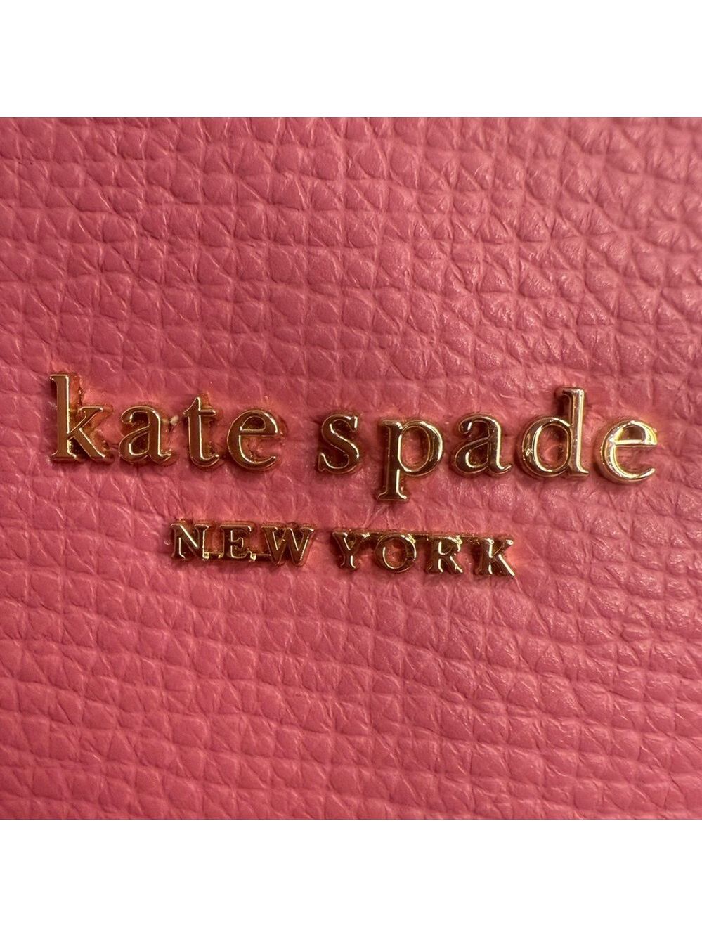 KATE SPADE NEW YORK LEATHER DOME HAND BAG PINK - Picture 15 of 15